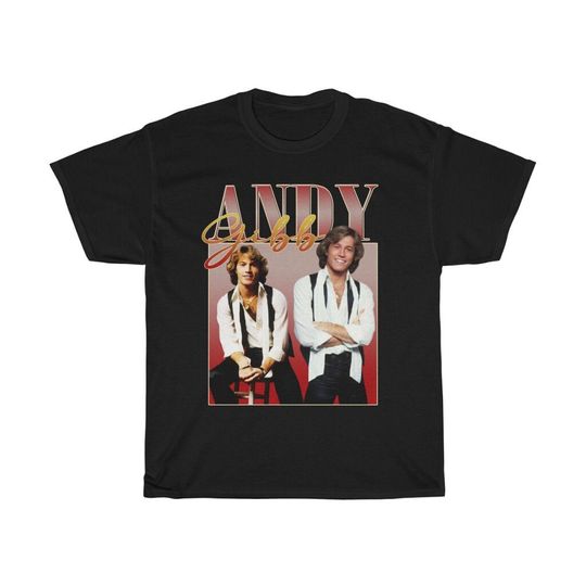 Discover Andy Gibb Shirt,  Andy Gibb T Shirt, Rnb Rap Hip Hop