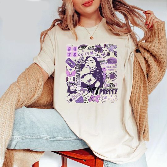 Olivia Rodrigo Guts Tour 2024 T-Shirt