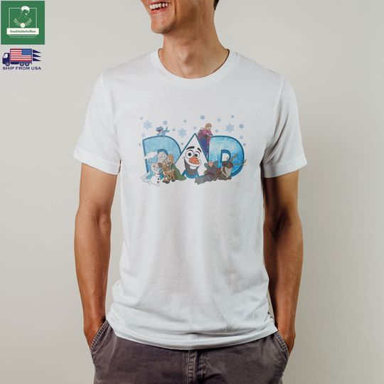 Discover Disney Frozen Dad Shirt, Disney Father's Day Shirt