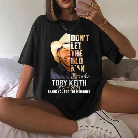 Toby Keith Shirt, In Memory Of Toby Keith 1961 2024 Shirt