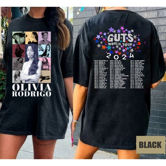 Discover Olivia Guts Tour Shirt, Guts Tour 2024 Shirt
