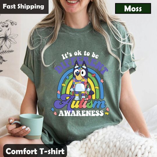 It's Okay To Be Different BlueyDad Shirt