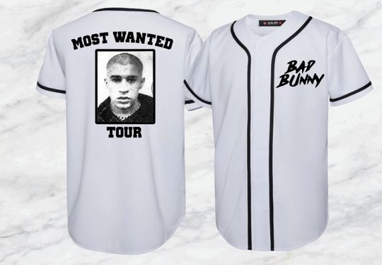 Bad Bunny Baseball Jersey