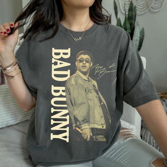 Bad Bunny Concert 2024 Retro Shirt, Bad Bunny Most Wanted Tour Vintage