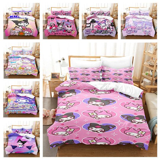 Kuromi Series Duvet Disney Bedding Sets