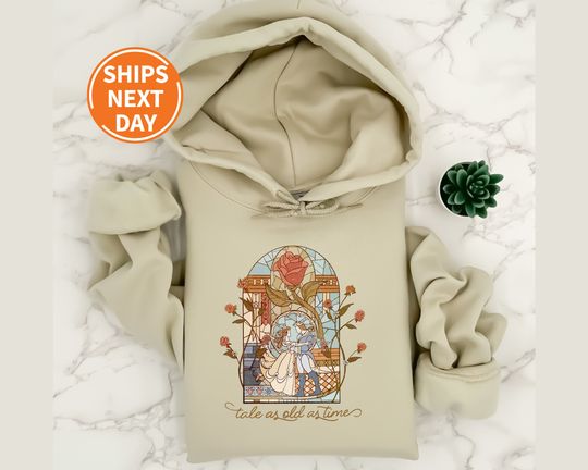 Disney Tale as Old as Time Hoodie, Disney Belle & Co Hoodie