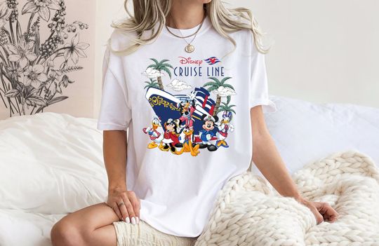 Disney Cruise Line Mickey and Friends T-shirt, Disney Wish Fantasy Magic Wonder 2024 Matching Tee