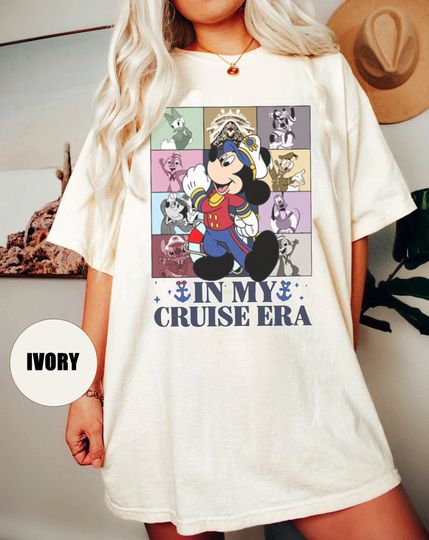 Disney Cruise Line  Shirt, In my Cruise Era Mickey & friends Shirt, Family Cruise Vacation 2024 Shirt