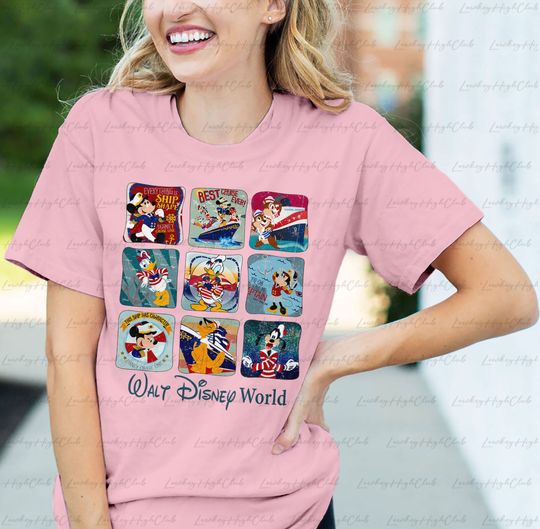 Mickey And Friends Disney Cruise Shirt, Disney Cruise Matching Outfits, Disney Cruise Family Group Tee