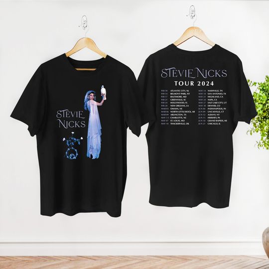 Stevie Nicks 2024 Tour T-Shirt, Stevie Nicks 90s Vintage Shirt