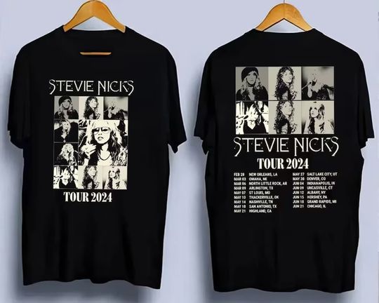90s Graphic Stevie Nicks Tour 2024 Shirt, Stevie Nicks Tour Live