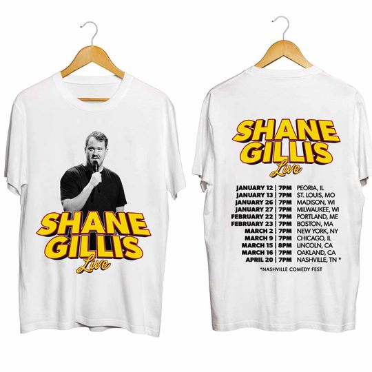 Shane Gillis 2024 Tour Shirt, Shane Gillis Fan Shirt, Shane Gillis 2024 Concert Shirt