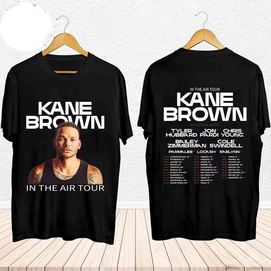 Kane Brown In The Air Tour 2024 Shirt, Kane Brown Fan Shirt