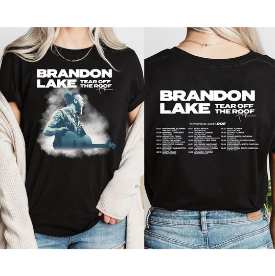 Brandon Lake Tear Off The Roof Tour 2024 Shirt