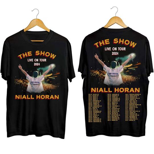 Discover The Show Live On Tour Niall 2024 Shirt, Niall The Show Tracklist 2024 Shirt