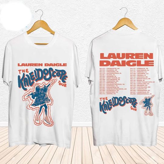 Discover Lauren Daigle 2024 Tour Thank God I Do Shirt, Lauren Daigle Fan Shirt