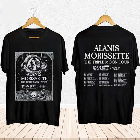Discover Alanis Morissette The Triple Moon Tour 2024 Shirt
