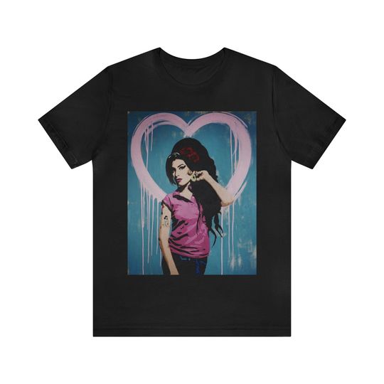 Amy Winehouse Vintage Retro T-Shirt