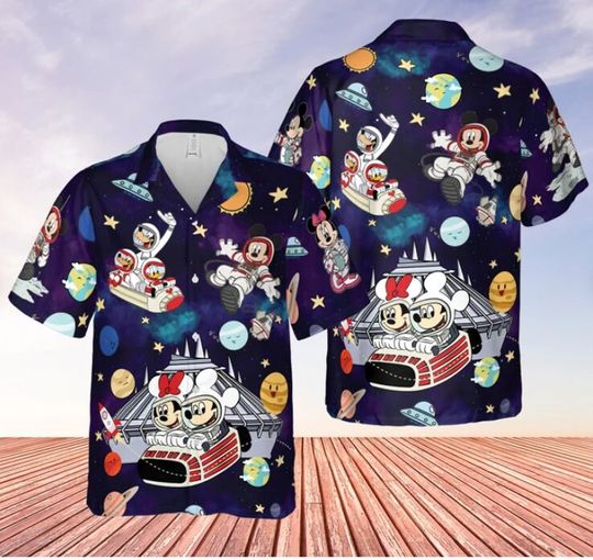 Disney Hawaii Shirt, Disney Mickey Hawaiian Shirt, Disney Summer Hawaiian Shirt