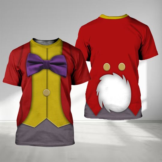 Discover White Rabbit In Wonderland Costume Cosplay 3D Shirt