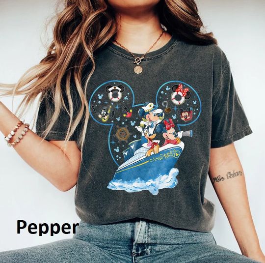 Discover Disney Cruise 2024 Shirt, Mickey and Friends Cruise Trip Shirt