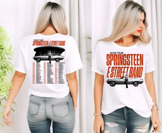 Bruce Springsteen Shirt, The Boss, E Street Band Shirt