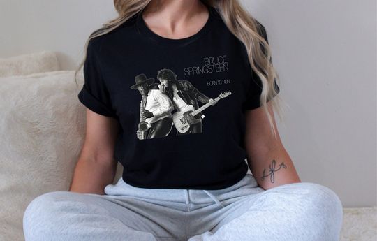 Discover Bruce Springsteen Shirt, Born to Run Music T-Shirt