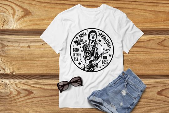 Bruce Springsteen Born in the USA T-Shirt for The Boss Fans