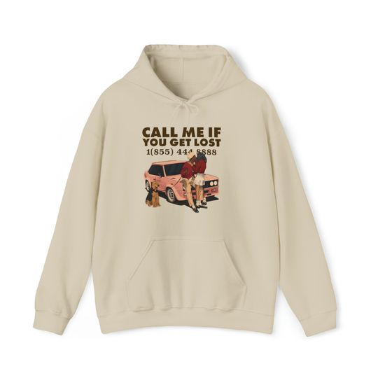 Tyler Nostalgia Call Me If You Get Lost Hoodie, Retro Hoodie
