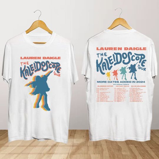 Discover Lauren Daigle The Kaleidoscope Tour 2024 T Shirt