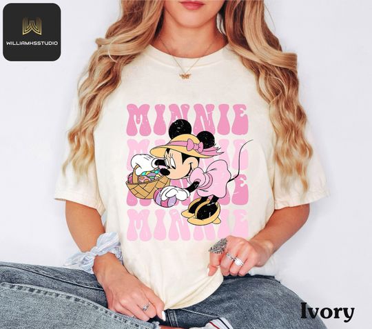Discover Minnie Mouse Easter Shirt, Disney 2024 Shirt
