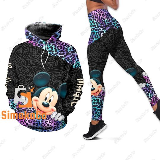 Mickey Hoodie, Disney Mickey Hoodie, Mickey Leggings