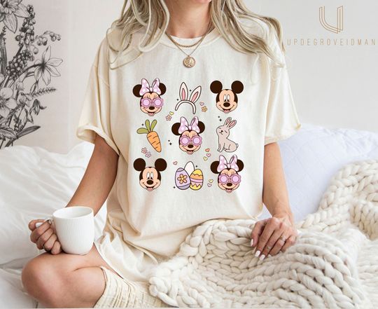Disney Easter Vacation Family Egg Shirt, Disney Easter Mickey And Friends Shirt