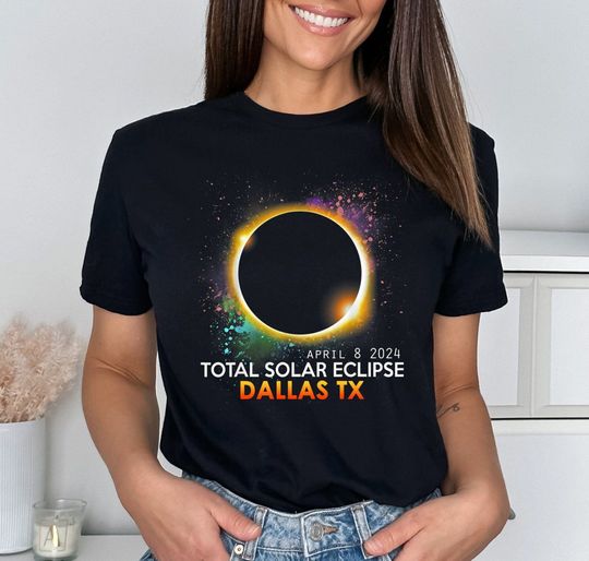 Total Solar Eclipse 2024 Shirt, Personalized City and State Shirt
