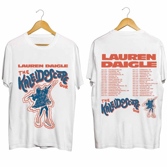 Discover Lauren Daigle 2024 Tour Thank God I Do Shirt, Lauren Daigle Fan Shirt