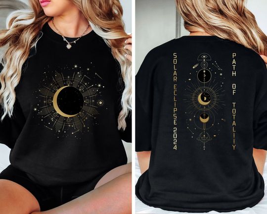 Custom Total Solar Eclipse Shirt, Path of Totality Shirt,Countdown to Totality