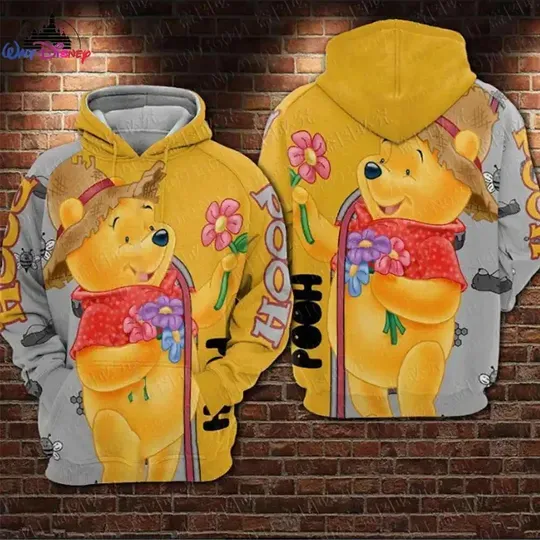 Winnie The Pooh Disney Men Women 3D Hoodie