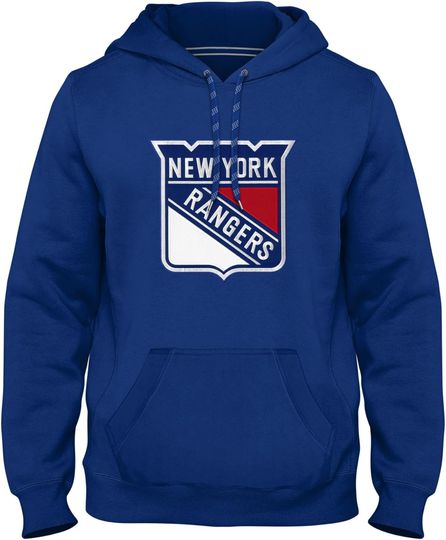 Bulletin New York Rangers NHL Express Twill Logo Hoodie