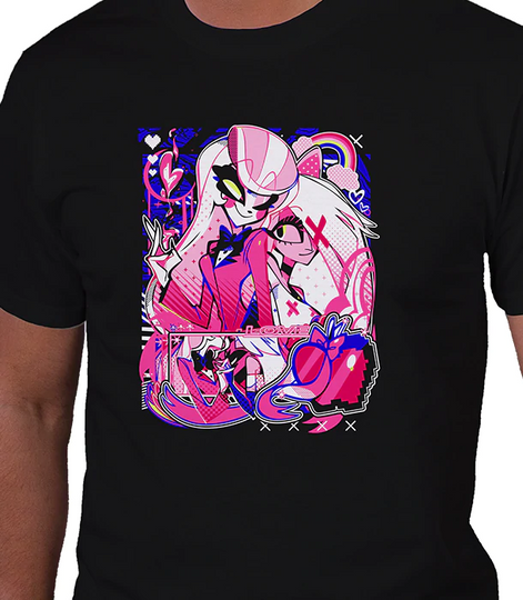Charlie And Vaggie Hazbin Hotel Shirt, Hazbin Hotel Movie Fan Gift