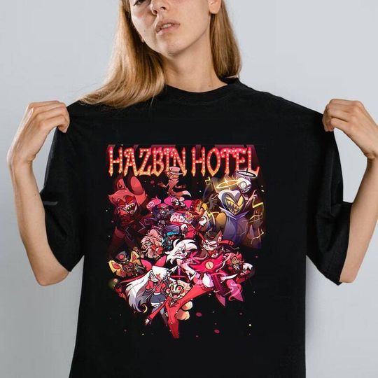 Discover Hazbin Hotel Shirt, Hazbin Hotel Movie Fan Gift