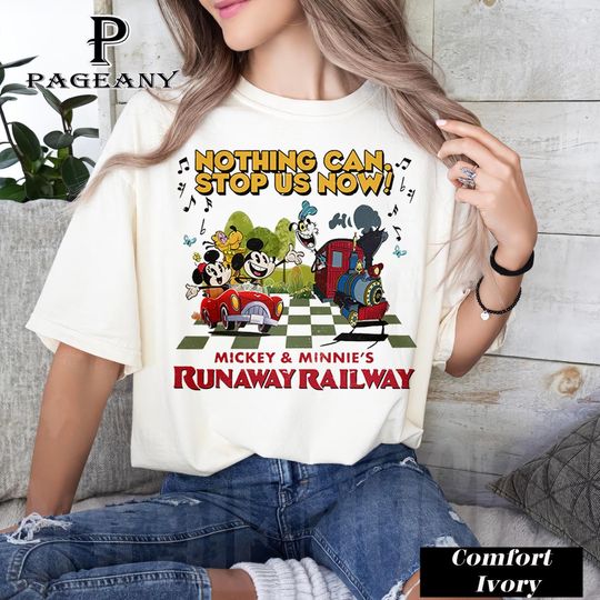 Not Can Stop Us Now, Mickey & Minnie Runaway Railway Tshirt