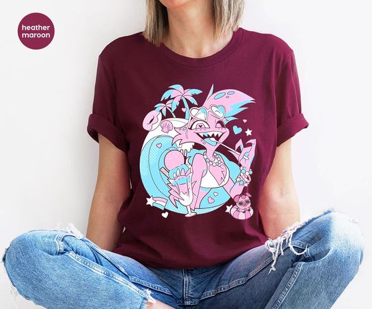 Angel Dust Hazbin Hotel Shirt, Hazbin Hotel Movie Fan Gift