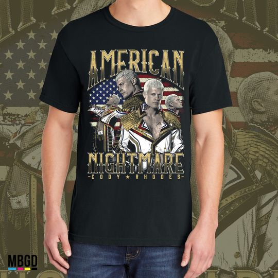 Cody Rhodes Shirt, Cody Rhodes Shirt, The American Nightmare