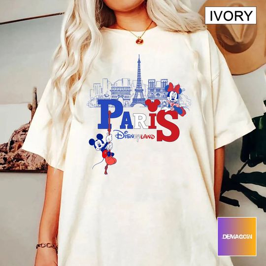Disneyland Paris Shirt, Disneyland Paris 2024 Shirt