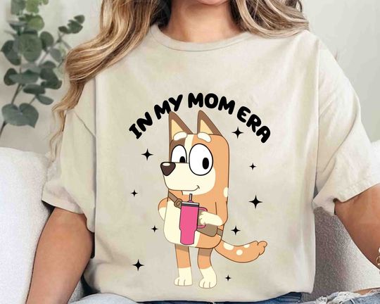 In My Mom Era BlueyDad Shirt, BlueyDad And Friends Shirt