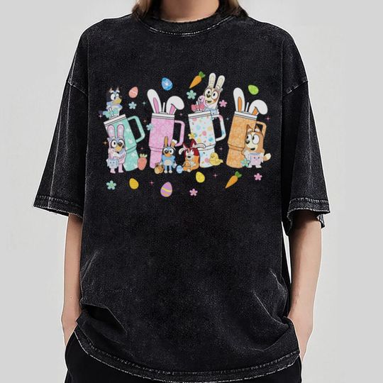 Discover Easter blue T-shirt, Don't Worry Be Hoppy Easter Shirt