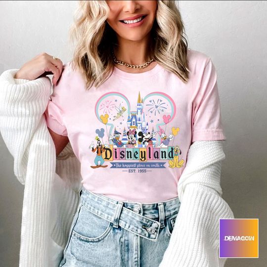 Discover Vintage Disneyland Est 1955 California Shirt