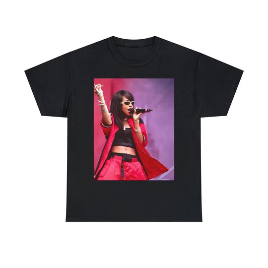 Aaliyah Vintage Music T-Shirt, Gift for Fan
