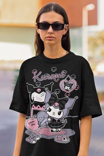 Kitty and Friends Inspired Shirt, Kuromi T Shirt