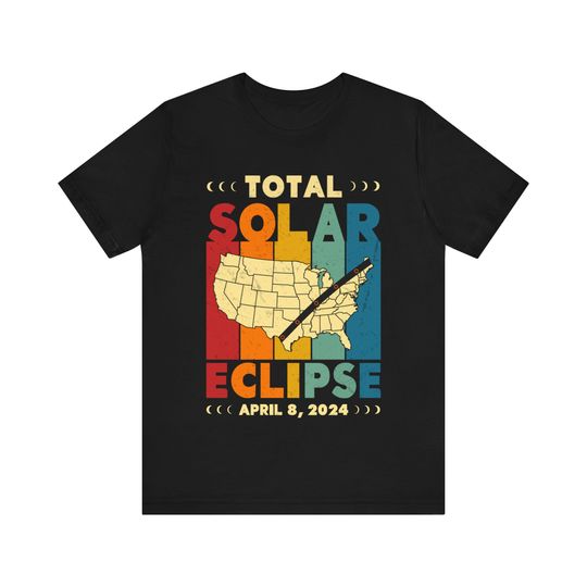 Totality Solar Eclipse 2024 Shirt, Eclipse April 8, 2024, Eclipse Souvenir Shirt